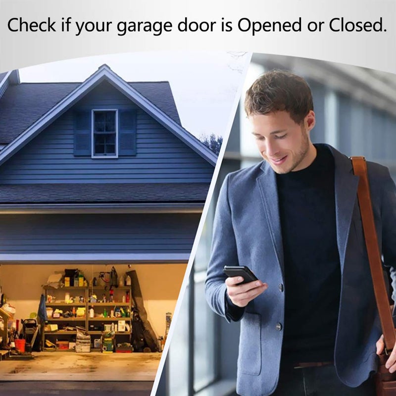 datonten Smart WiFi Garage Door Opener Remote,Work with Amazon Alexa,Google Assistant,Siri,iPhone, Android,Open and Close Garage Door from Anywhere,Only 2.4GHZ,No Hub Needed - Image 4